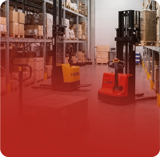 Stackers in warehouse operations