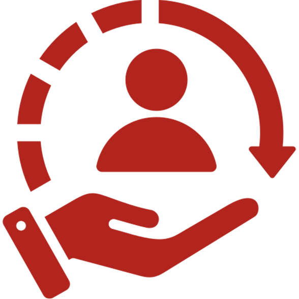 Strong after-sales support icon